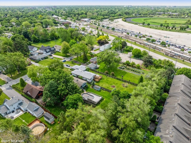 734 S Warren Ave, Palatine, IL 60074 - aerial perspective of suburban area