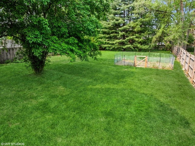 734 S Warren Ave, Palatine, IL 60074 - view of yard featuring a vegetable garden