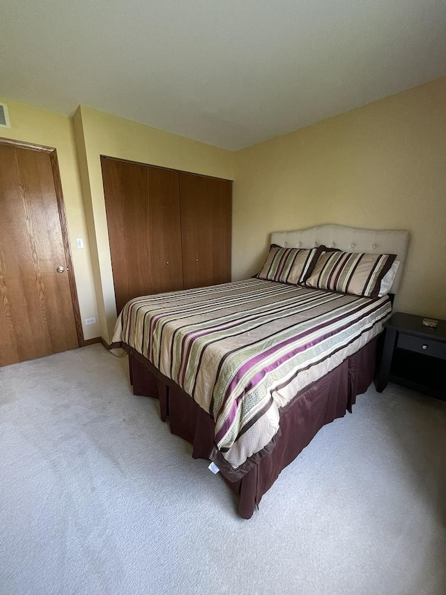 749 S Vintage Ln, Round Lake, IL 60073 - bedroom with a closet and carpet flooring