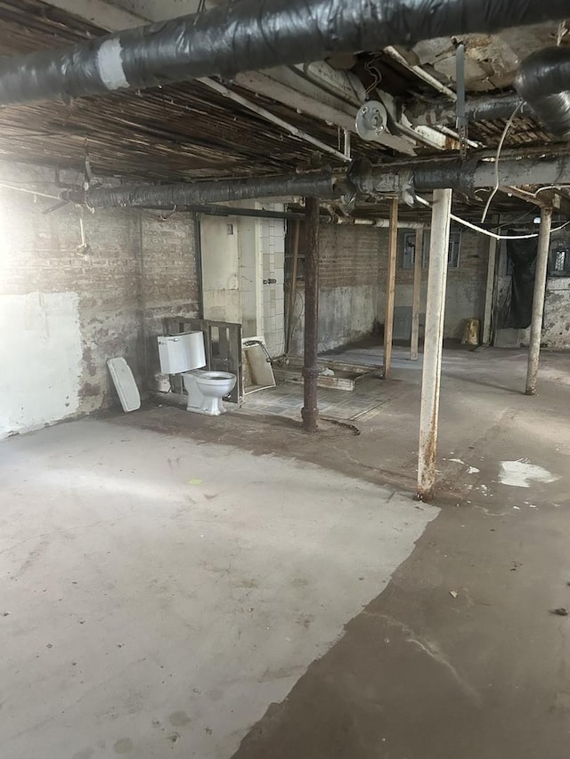 8039 S Ingleside Ave, Chicago, IL 60619 - view of unfinished below grade area