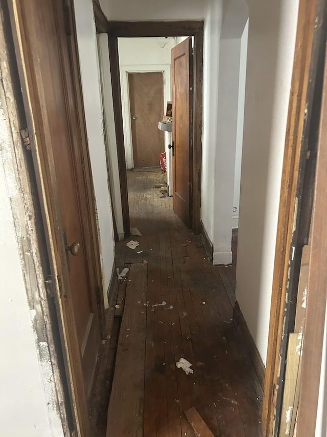 8039 S Ingleside Ave, Chicago, IL 60619 - corridor featuring dark wood finished floors