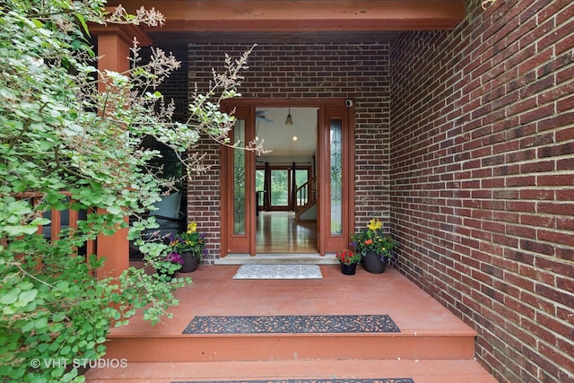 4335 Dewey Ave, Matteson, IL 60443 - property entrance featuring brick siding