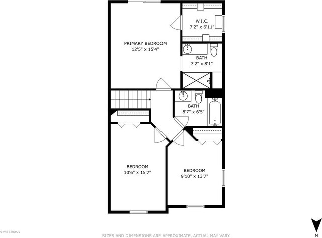 4335 Dewey Ave, Matteson, IL 60443 - view of property floor plan