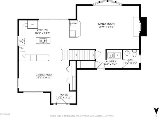 4335 Dewey Ave, Matteson, IL 60443 - view of property floor plan