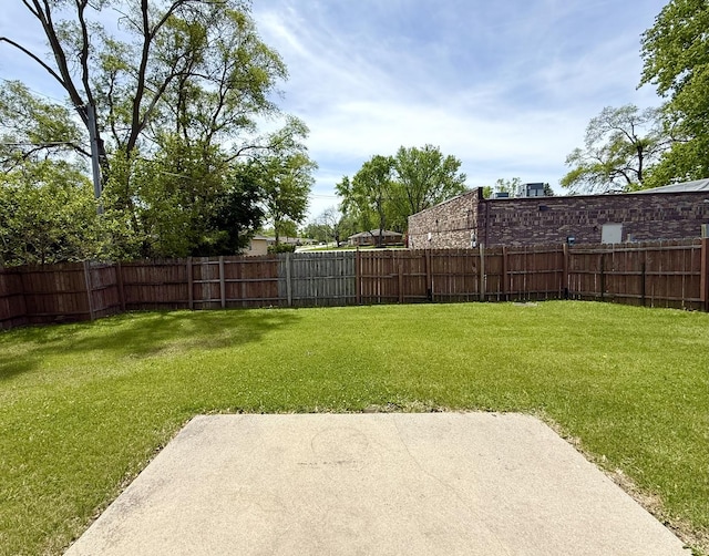 424 E Clark St, Glenwood, IL 60425 - view of yard with a patio area