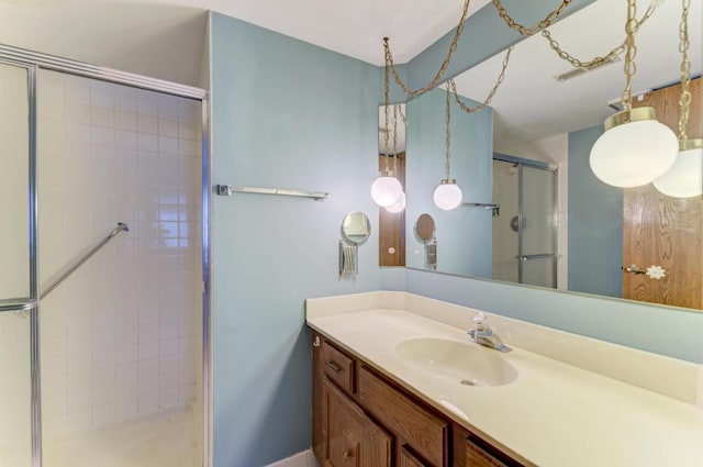 464 S President St Unit 101, Carol Stream, IL 60188 - full bath featuring a stall shower and vanity