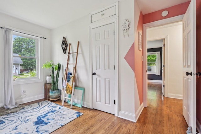 324 W Crystal Lake Ave, Crystal Lake, IL 60014 - bedroom with wood finished floors, multiple windows, and baseboards
