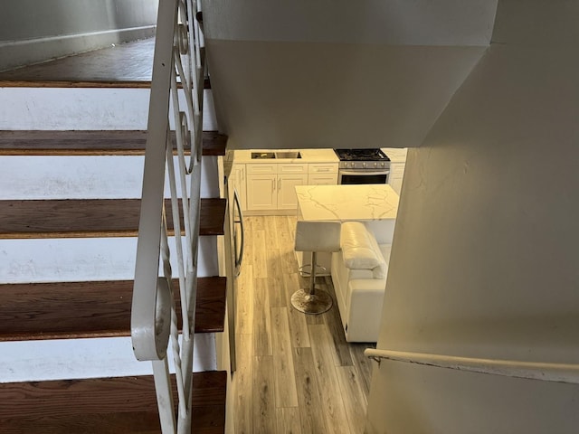11540 S Racine Ave, Chicago, IL 60643 - stairway with wood finished floors