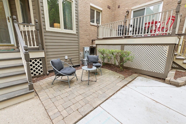 1248 W Fletcher St Unit C, Chicago, IL 60657 - view of patio / terrace