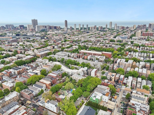 1248 W Fletcher St Unit C, Chicago, IL 60657 - view of urban area featuring a large body of water