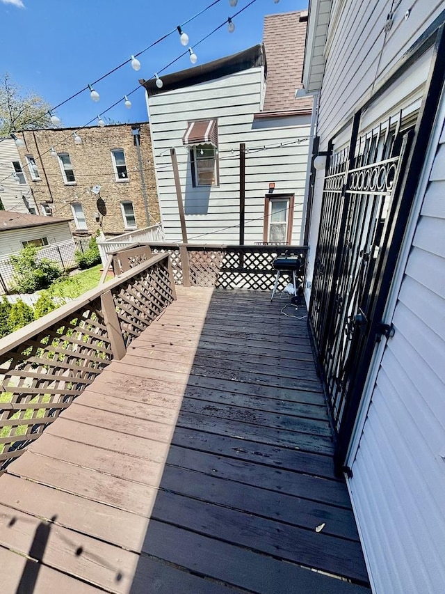 4118 N Kedzie Ave, Chicago, IL 60618 - view of deck