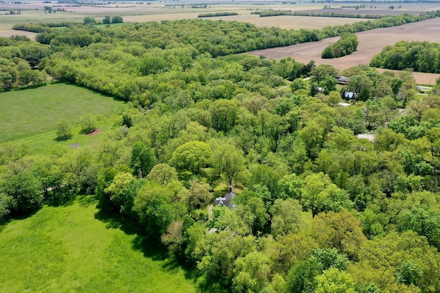 16864 E State Route 17, Grant Park, IL 60940 - aerial view of sparsely populated area with a forest