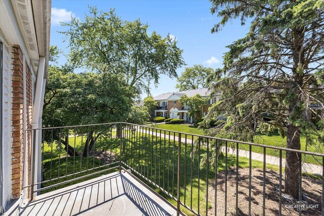 1120 N Farnsworth Ave Unit 2C, Aurora, IL 60505 - view of balcony