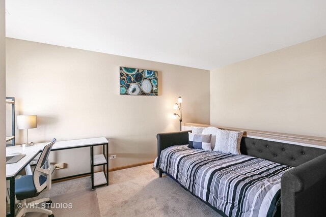 6417 Blue Sky Ln, Matteson, IL 60443 - bedroom featuring carpet and baseboards