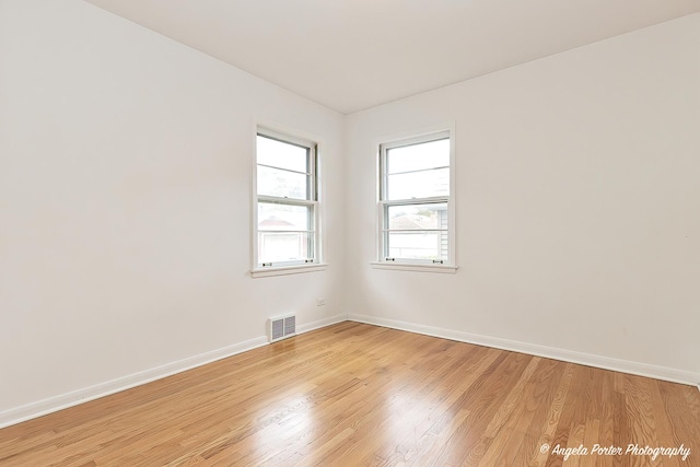 10067 Lavergne Ave, Skokie, IL 60077 - empty room with light wood-style floors and baseboards