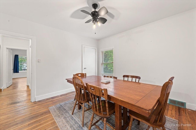 119 W S Ave, Spring Grove, IL 60081 - dining area featuring healthy amount of natural light, baseboards, and light wood-style flooring