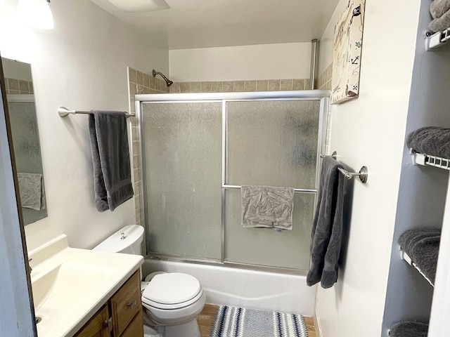 30W071 Kensington Dr, Warrenville, IL 60555 - full bath with vanity, toilet, and combined bath / shower with glass door