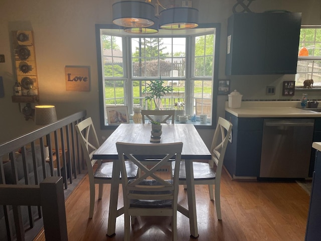 30W071 Kensington Dr, Warrenville, IL 60555 - dining room featuring light wood-style floors
