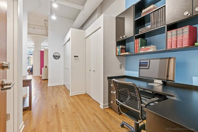 547 S Clark St Unit 704, Chicago, IL 60605 - office with light wood-style floors and baseboards
