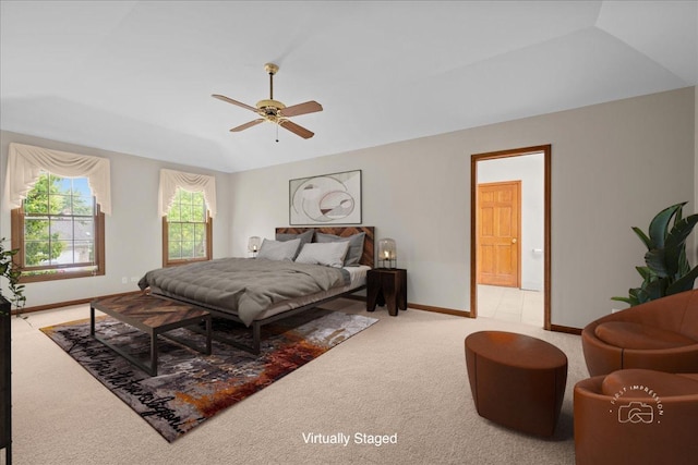 560 Braemar Ave, Naperville, IL 60563 - bedroom featuring carpet flooring and ceiling fan
