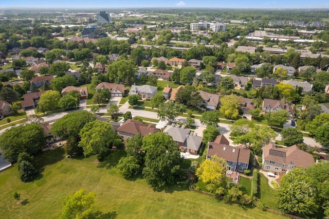 560 Braemar Ave, Naperville, IL 60563 - aerial perspective of suburban area