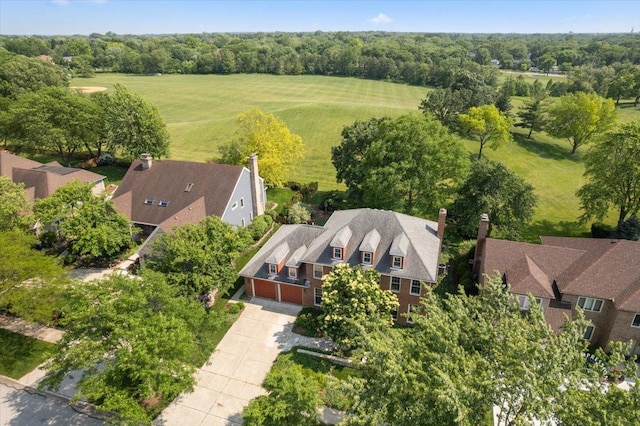 560 Braemar Ave, Naperville, IL 60563 - aerial perspective of suburban area