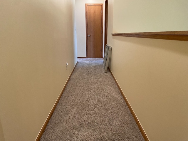 1181 Golf Ct, Dekalb, IL 60115 - hall with carpet and radiator