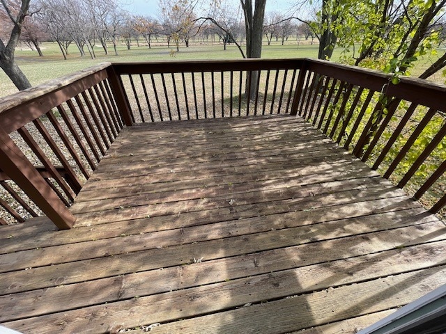 1181 Golf Ct, Dekalb, IL 60115 - view of deck