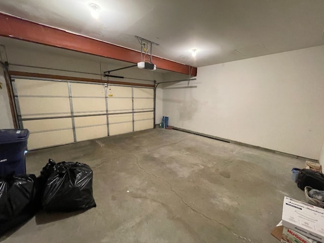 1181 Golf Ct, Dekalb, IL 60115 - garage featuring a garage door opener