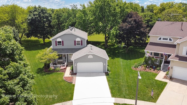 150 Meadows Ct, Sugar Grove, IL 60554 - view from above of property