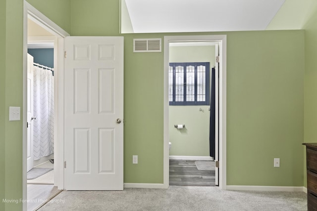 150 Meadows Ct, Sugar Grove, IL 60554 - unfurnished bedroom with baseboards, carpet, and ensuite bathroom