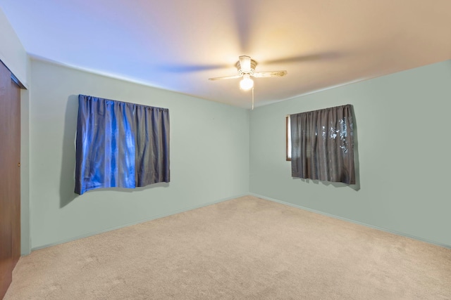 15424 David Ln, Oak Forest, IL 60452 - unfurnished room featuring carpet flooring and ceiling fan