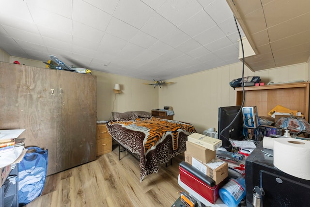 15424 David Ln, Oak Forest, IL 60452 - bedroom featuring light wood-style floors