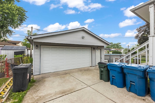 15424 David Ln, Oak Forest, IL 60452 - view of detached garage
