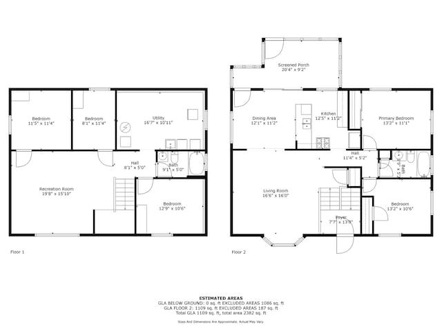 15424 David Ln, Oak Forest, IL 60452 - view of floor plan / room layout