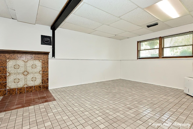 1503 Channel Beach Ave, Johnsburg, IL 60051 - view of tiled empty room