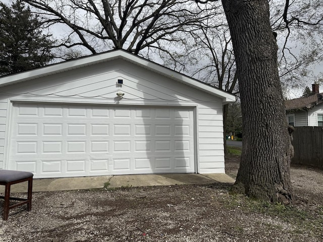 509 S May St, Joliet, IL 60436 - view of detached garage