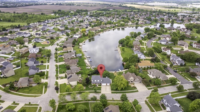605 Feeney Dr, Minooka, IL 60447 - view of property location featuring nearby suburban area and a nearby body of water