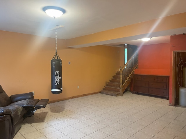 3400 N Buffalo Grove Rd, Arlington Heights, IL 60004 - finished below grade area with stairway