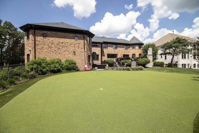 45 Silo Ridge Rd, Orland Park, IL 60467 - view of home's community featuring a putting area