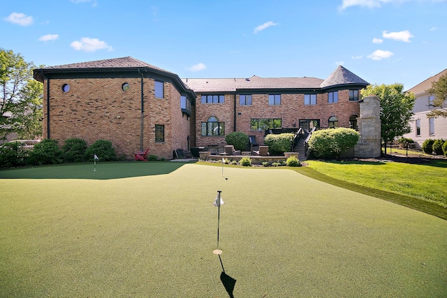 45 Silo Ridge Rd, Orland Park, IL 60467 - view of home's community with a putting green