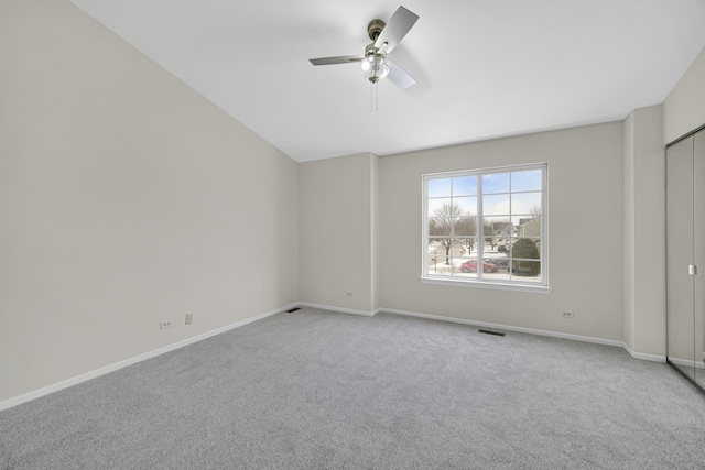 653 Fairview Ln, South Elgin, IL 60177 - unfurnished bedroom featuring carpet, baseboards, and a ceiling fan