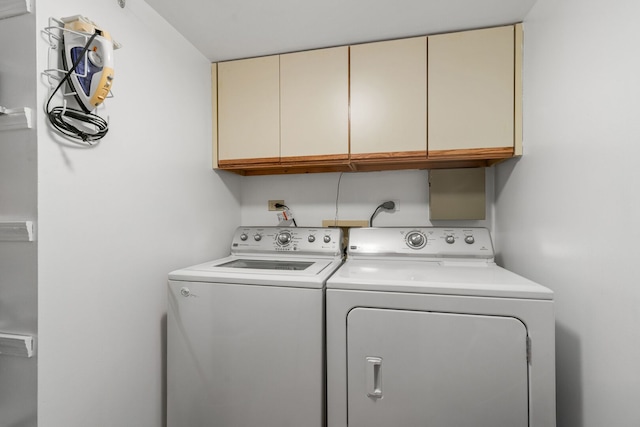2000 Chestnut Ave Unit 507, Glenview, IL 60025 - laundry area with cabinet space and washing machine and dryer