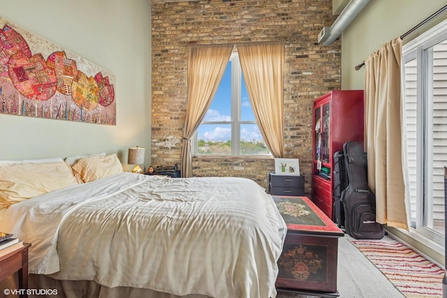 1625 N Western Unit 502, Chicago, IL 60647 - carpeted bedroom featuring a high ceiling