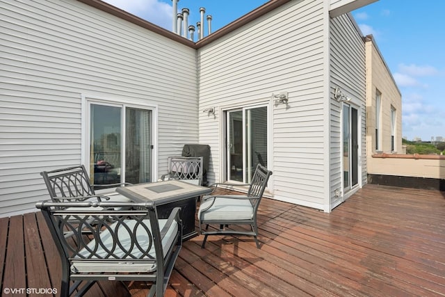 1625 N Western Unit 502, Chicago, IL 60647 - view of wooden deck