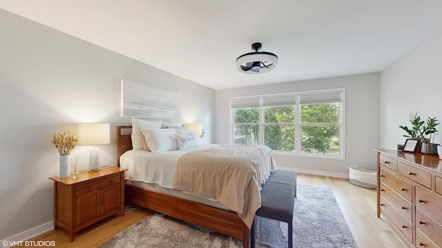 14352 Crystal Tree Dr, Orland Park, IL 60462 - bedroom featuring light wood-style floors and baseboards