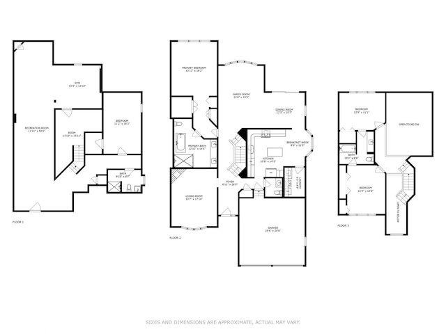 14352 Crystal Tree Dr, Orland Park, IL 60462 - property floor plan