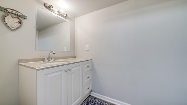 325 Goodrich St, Belvidere, IL 61008 - bathroom with vanity and baseboards