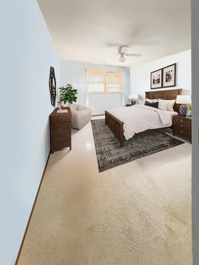 5431 S 7th Ave, Countryside, IL 60525 - bedroom with carpet flooring and ceiling fan