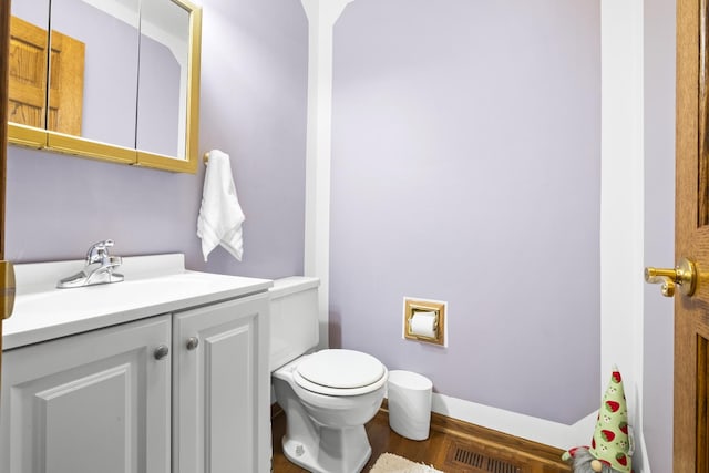 16203 Fox Ct, Orland Hills, IL 60487 - bathroom with toilet and vanity